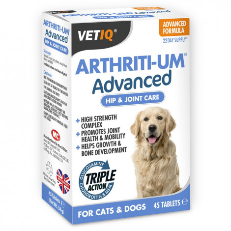 Arthriti-UM Advanced (VetIQ) 45 Comprimidos