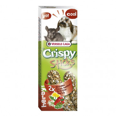 Crispy Sticks c/ Bagas Selvagens (Coelhos/Chinchilas) 2x55gr