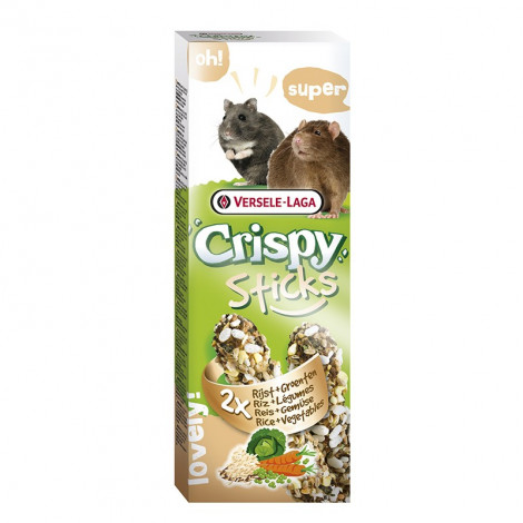 Crispy Sticks c/ Ervas Aromáticas (Coelhos/Chinchilas) 2x55gr