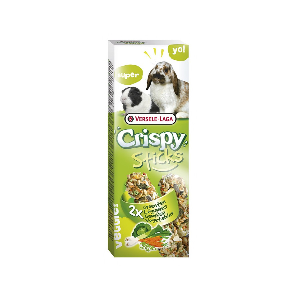 Crispy Sticks c/ Legumes 2x55gr