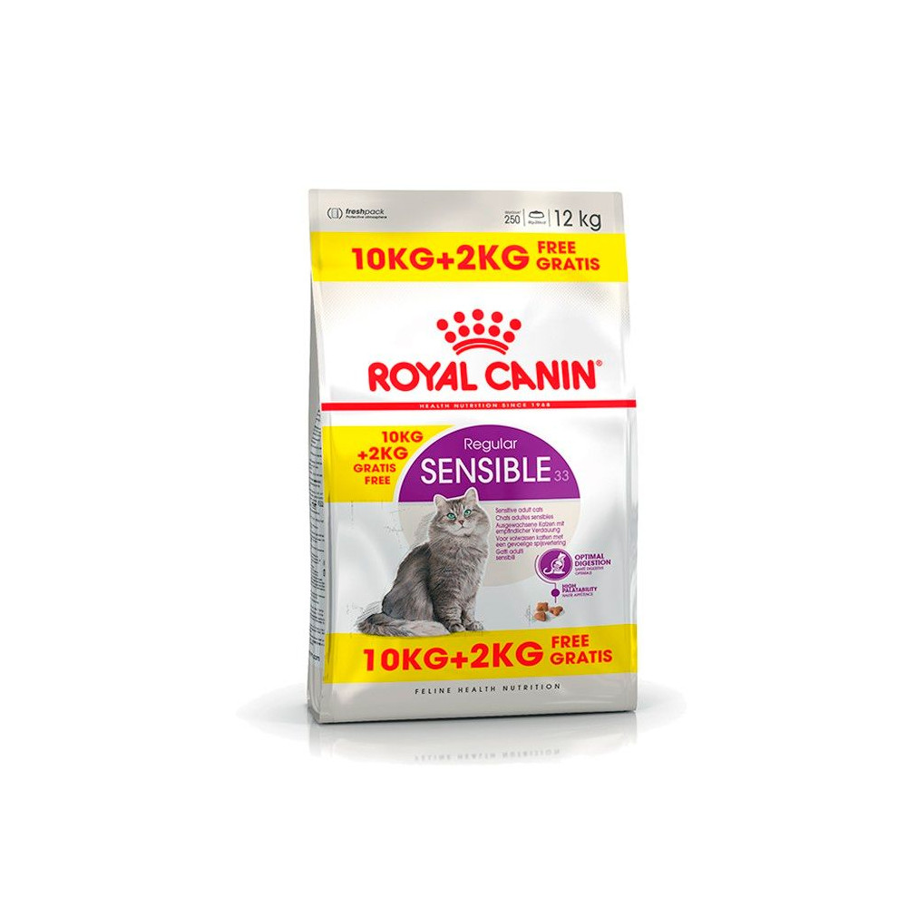 Royal Canin Sensible Gato 10 kg + 2 kg OFERTA - Goldpet