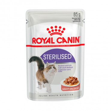 Ração para gato Royal Canin Wet Sterilised Gravy