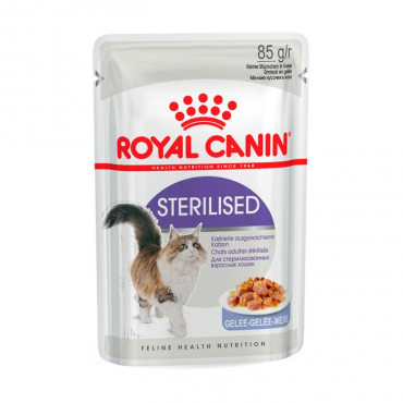 Ração para gato Royal Canin Wet Sterilised Jelly