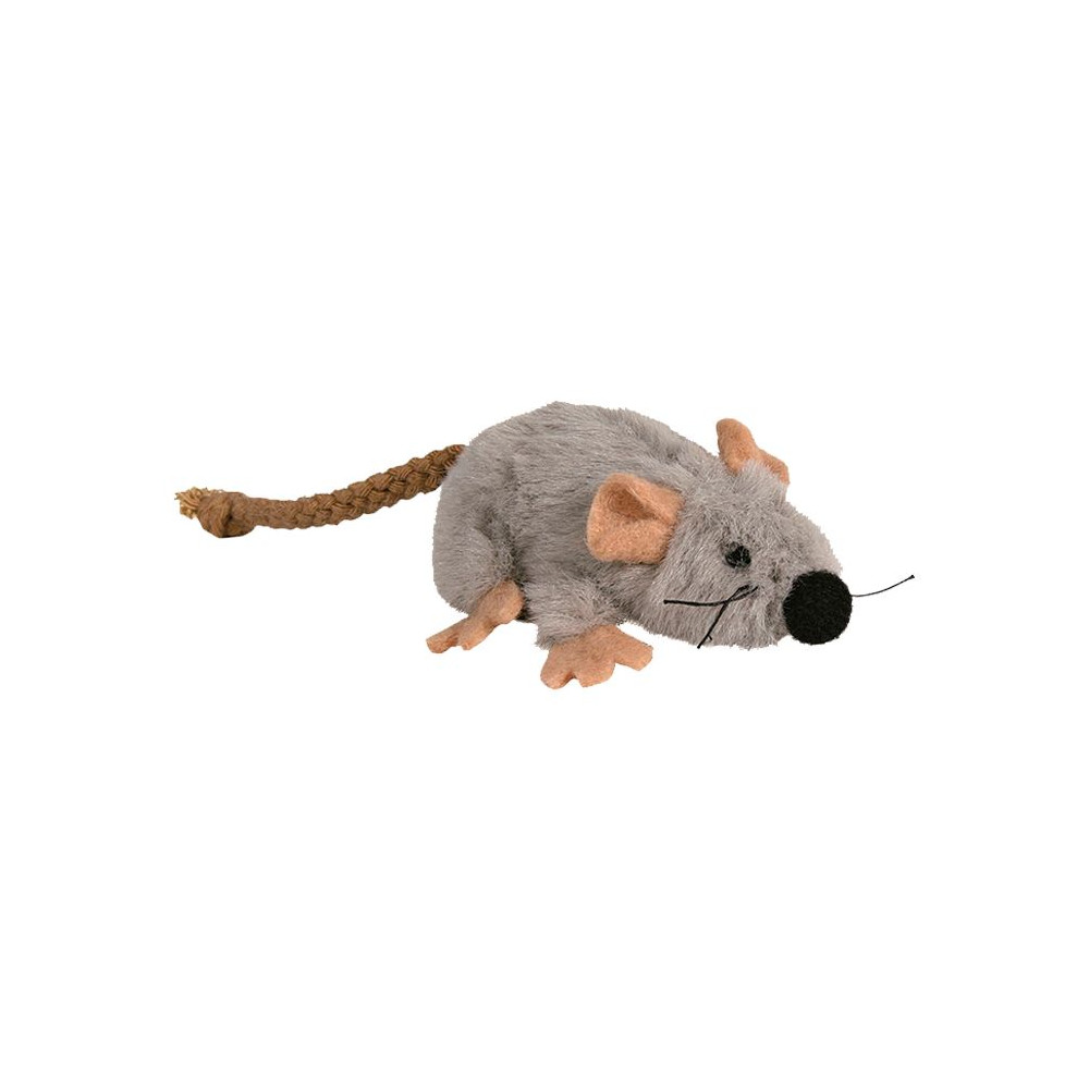 Rato em Peluche c/ Catnip p/ Gato