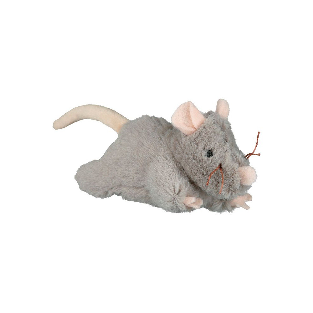 Rato em Peluche c/ Som p/ Gatos