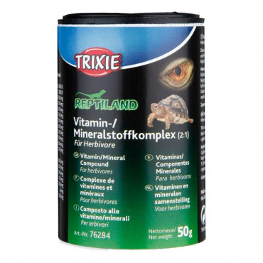 Composto Mineral Vitamínico para Répteis Herbivoros