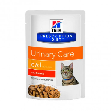 c/d Feline - Cuidados Urinários Frango 85gr