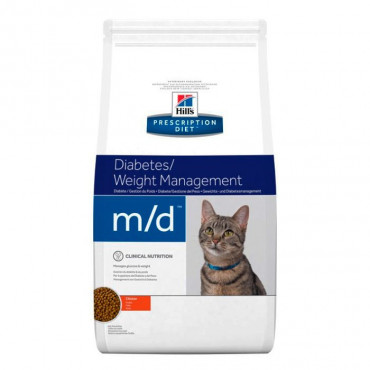 m/d Feline - Feline Diabetes Mellitus/Excesso de Peso 1.5Kg