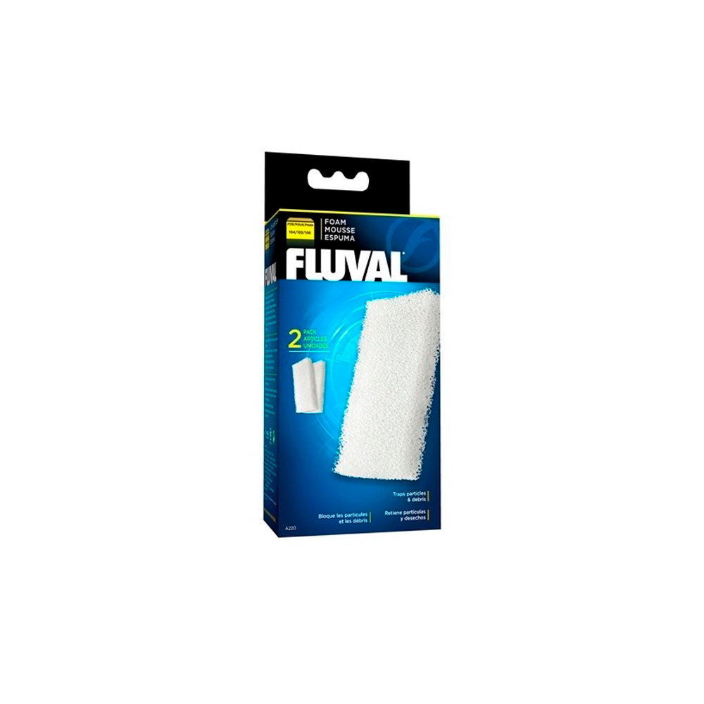 Fluval Recarga  - Esponja p/Filtro Fluval 206/306