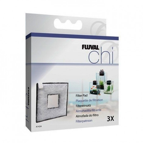 Recarga p/ Filtro Fluval CHI Filter Pad 3pcs
