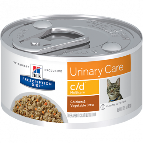 c/d Feline - Urinary Care Frango e Vegetais 82gr