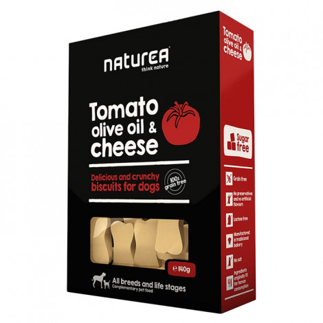 Naturea Biscuits - Tomato, Olive Oil & Cheese 140gr