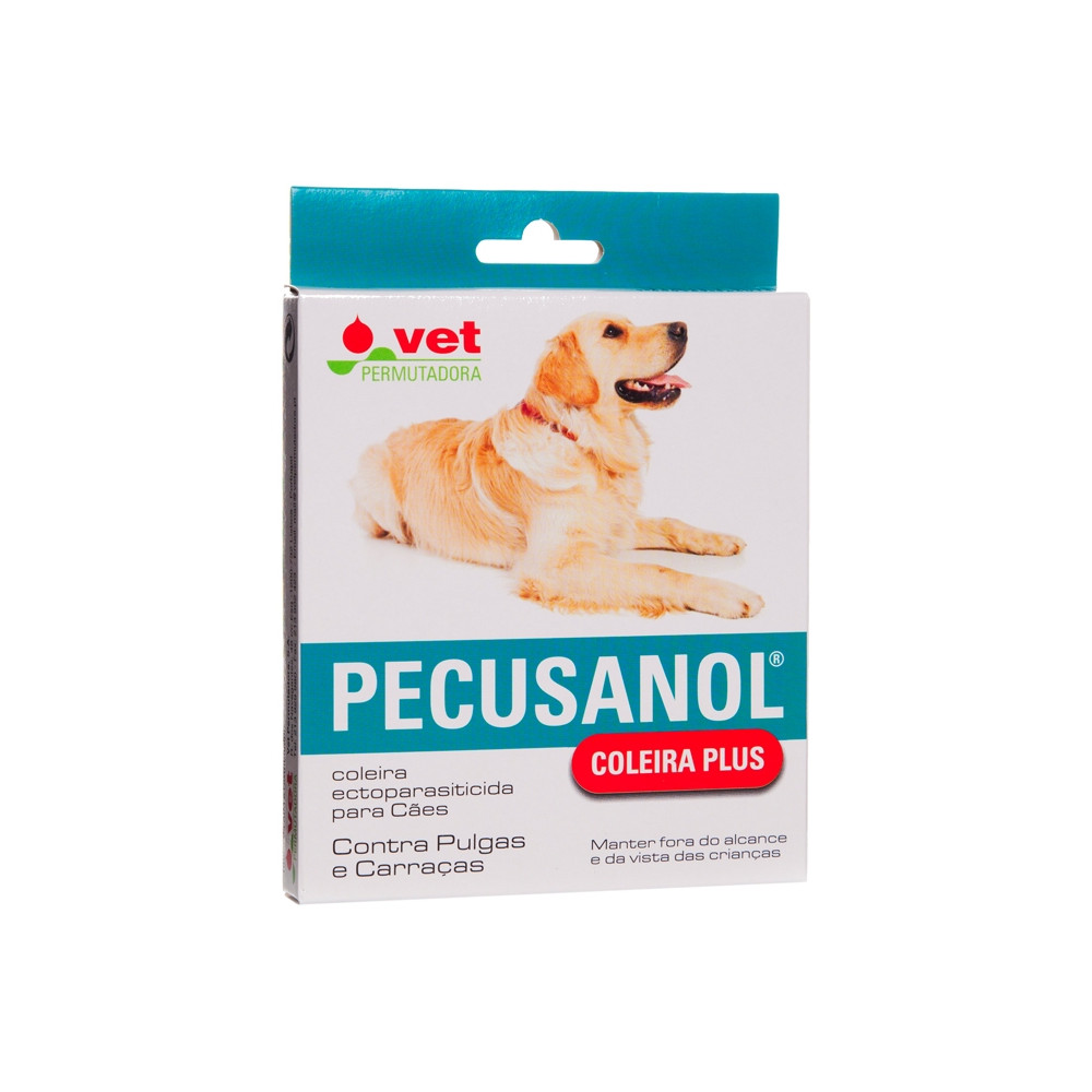 Vet Permutadora Pecusanol Coleira Plus para Cão