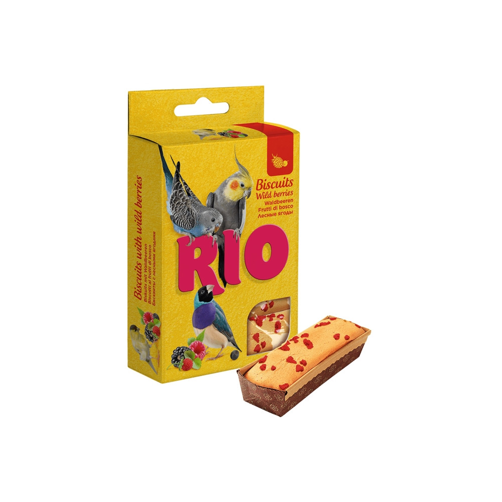 Rio - Biscuits c/ Frutos Silvestres 5 x 7gr