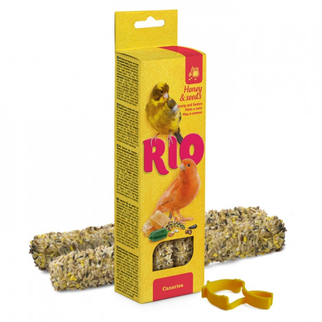 Rio - Sticks p/ Canários c/ Mel e Sementes 2x40gr