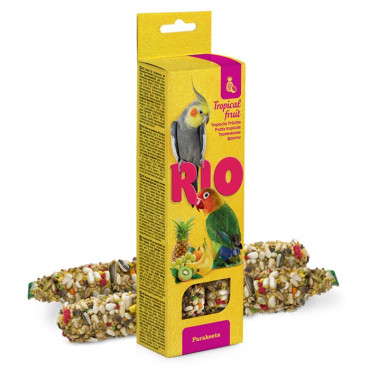 Rio - Sticks p/ Periquitos c/ Fruta Tropical 2x75gr