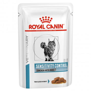 Royal Canin Sensitivity Control Húmida Gato Adulto Frango com arroz