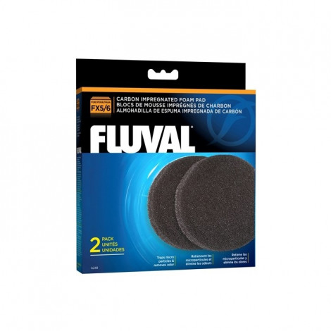 Fluval Esponja de carbono para filtro
