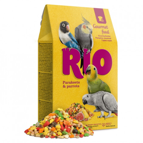 RIO Alimento Gourmet Periquitos e Papagaios