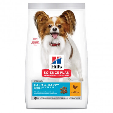 Hill's Adult Small&Miniature Calm and Happy 1.5kg