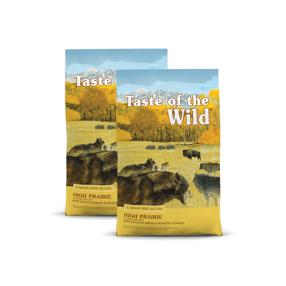 Taste Of The Wild High Prairie Cão Adulto Bisonte e veado