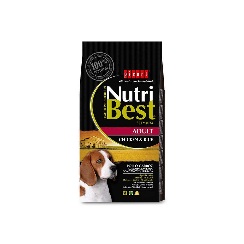 Ração Para Cão Picart Nutribest Premium Adulto Frango