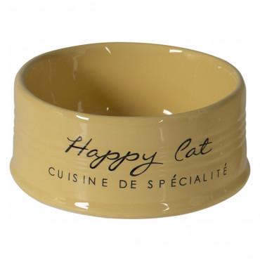 Duvo + Taça em cerâmica  "Happy Cat"