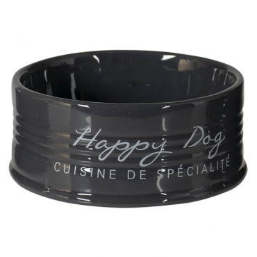 Duvo + Taça em cerâmica "Happy Dog"