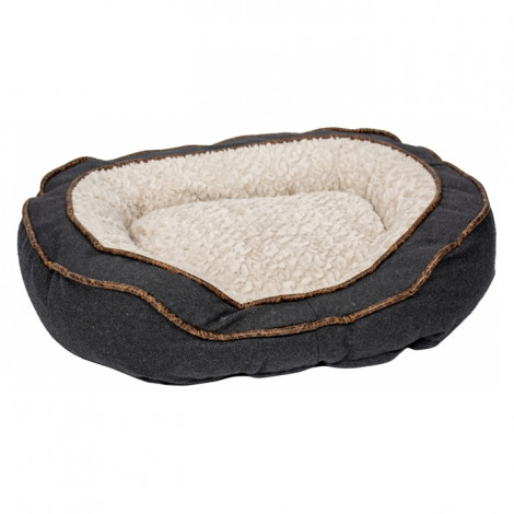 Duvo+ Cama oval de lã para cães