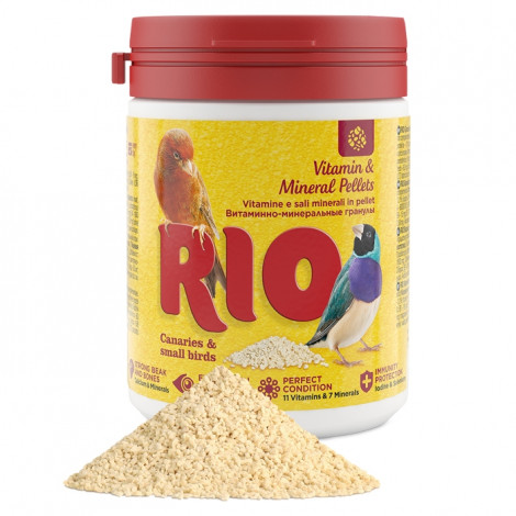 RIO Vitaminas e minerais para pequenas aves