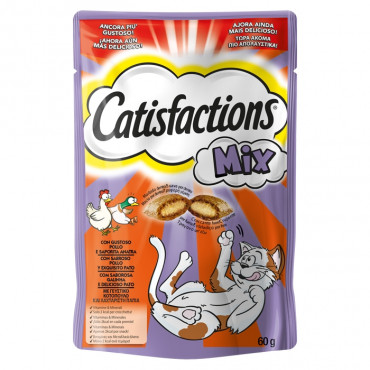 Catisfation Mix Snack para gatos - Frango/pato