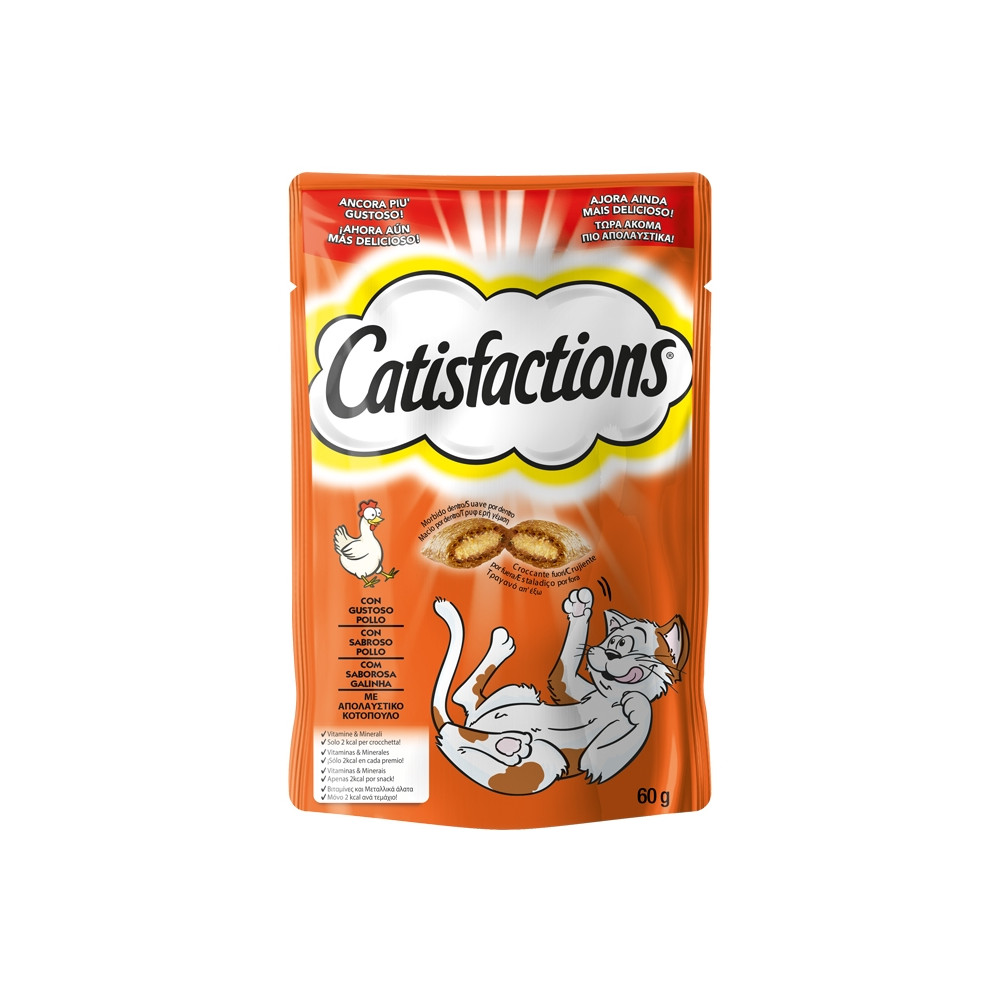 Catisfations Mix Snack para gatos - Frango/pato