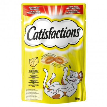 Catisfactions Snacks para gatos - Queijo