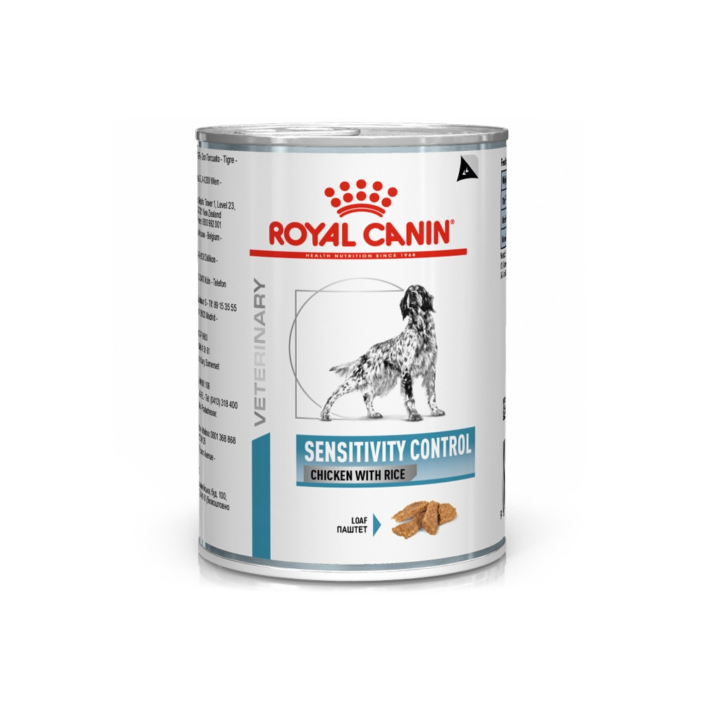 Ração para cão Royal Canin Sensitivity Control Chicken - Em patê