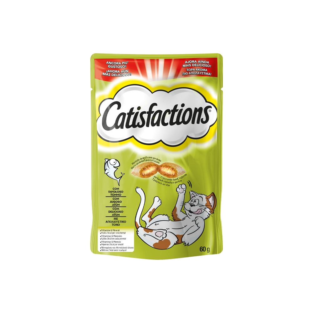 Catisfactions Snacks para gatos - Atum