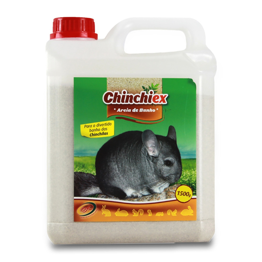 CHINCHIEX - Areia p/ Chinchilas 1250gr