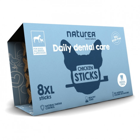 Naturea Daily Dental Care XL Sticks para cão - frango