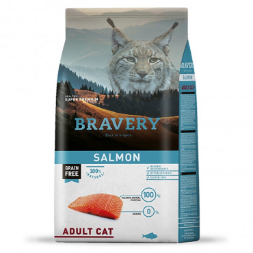 Bravery Gato adulto - Salmão