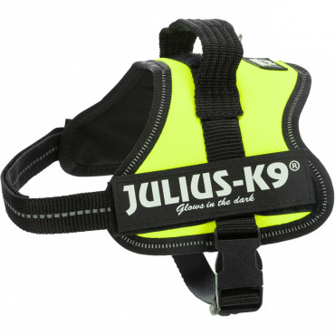 Julius K-9 Peitoral para cão - Verde néon