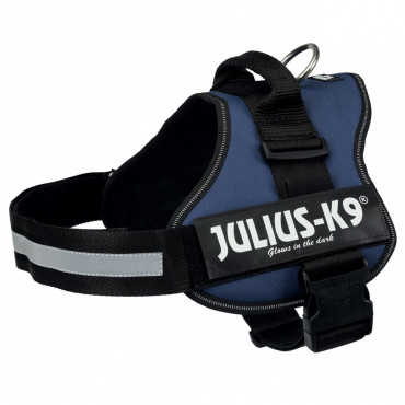 Julius K-9 Peitoral para cão - Azul escuro