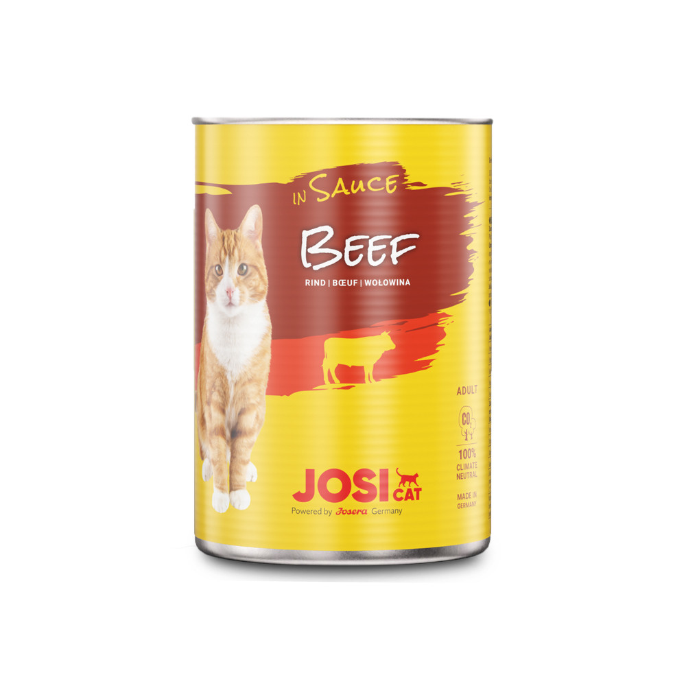 JosiDog Alimento em molho para gato - Vaca