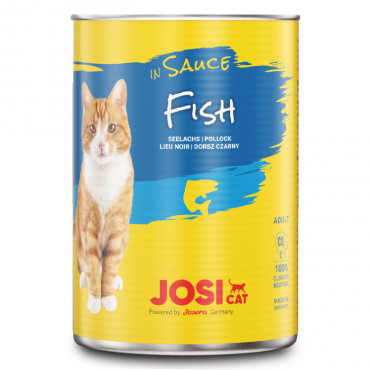JosiDog Alimento em molho para gato - Peixe