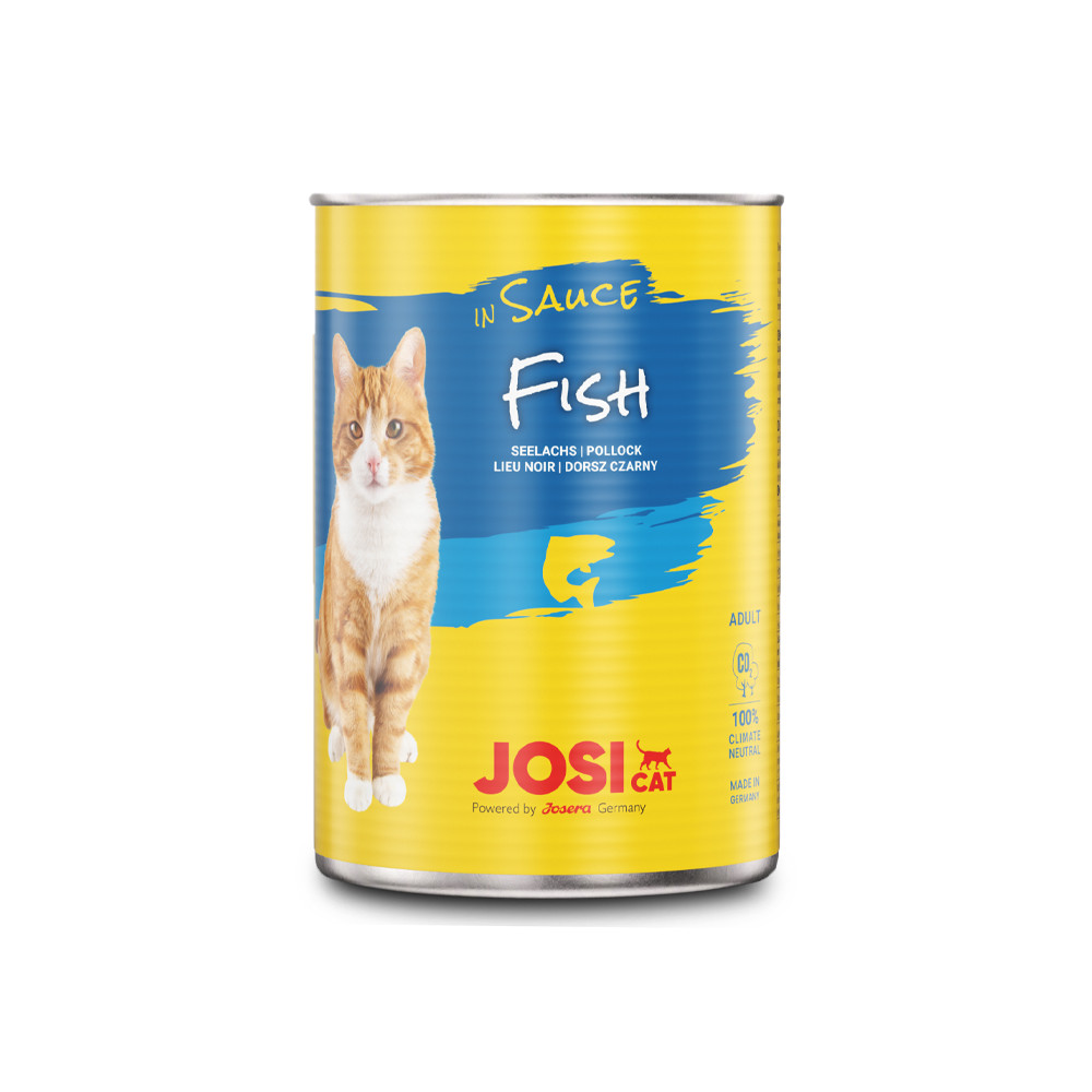 JosiDog Alimento em molho para gato - Peixe