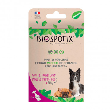 Pipetas Biospotix Spot On para cão - Biogance