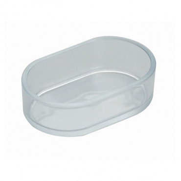 Comedouro oval transparente - 2GR
