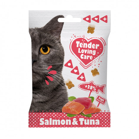 Duvo+ Soft Snacks de salmão e atum para gato