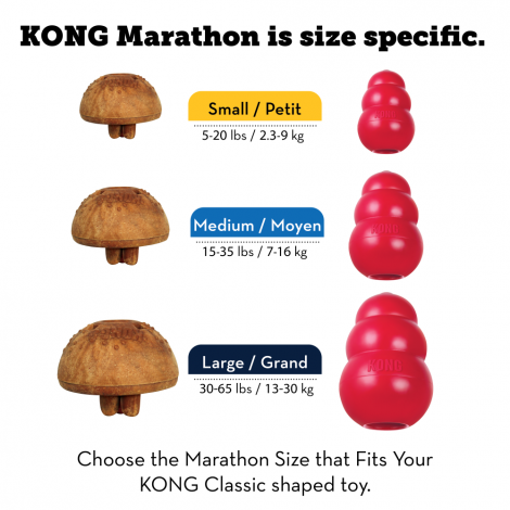 Snack de frango para brinquedo Classic - KONG Marathon