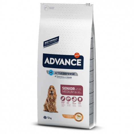 Advance Cão sénior medium +7 - Frango e arroz