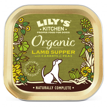 Lily's Kitchen Organic Cão adulto - Patê de frango