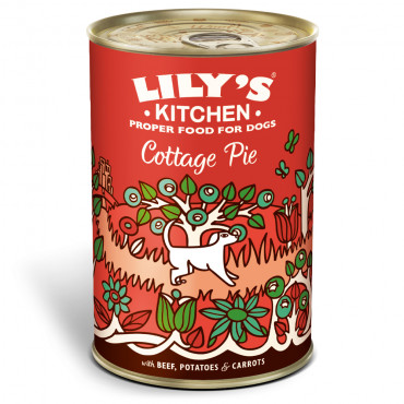Lily's Kitchen Cão adulto - Patê de peru com salmão